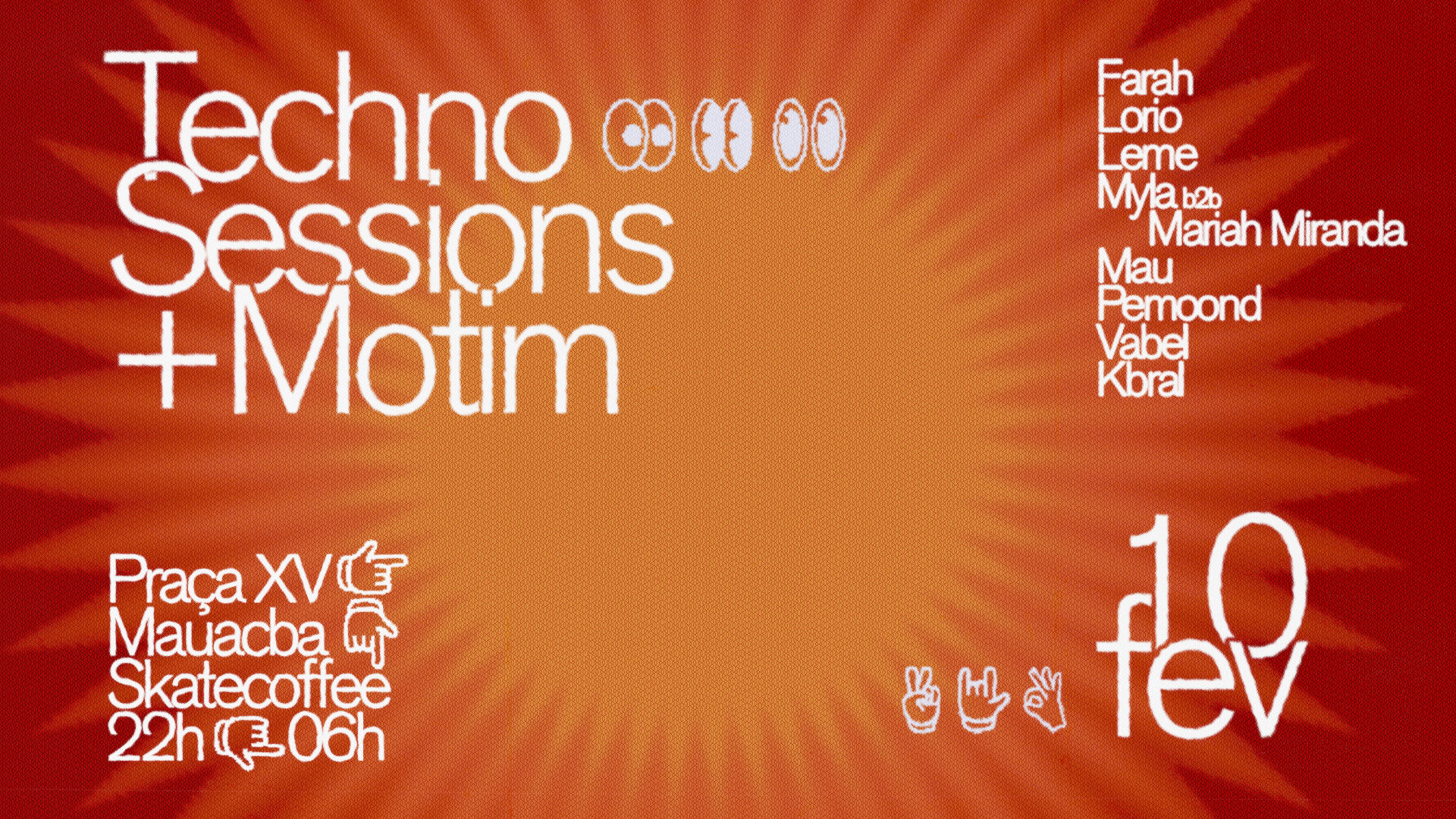 Techno Sessions + Motim No Carnaval