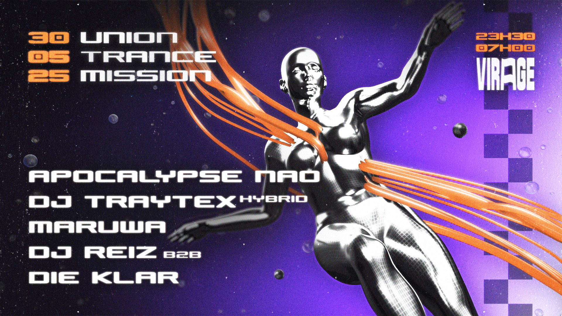 Union Trance Mission : Maruwa, Dj Reiz B2b Die Klar & More