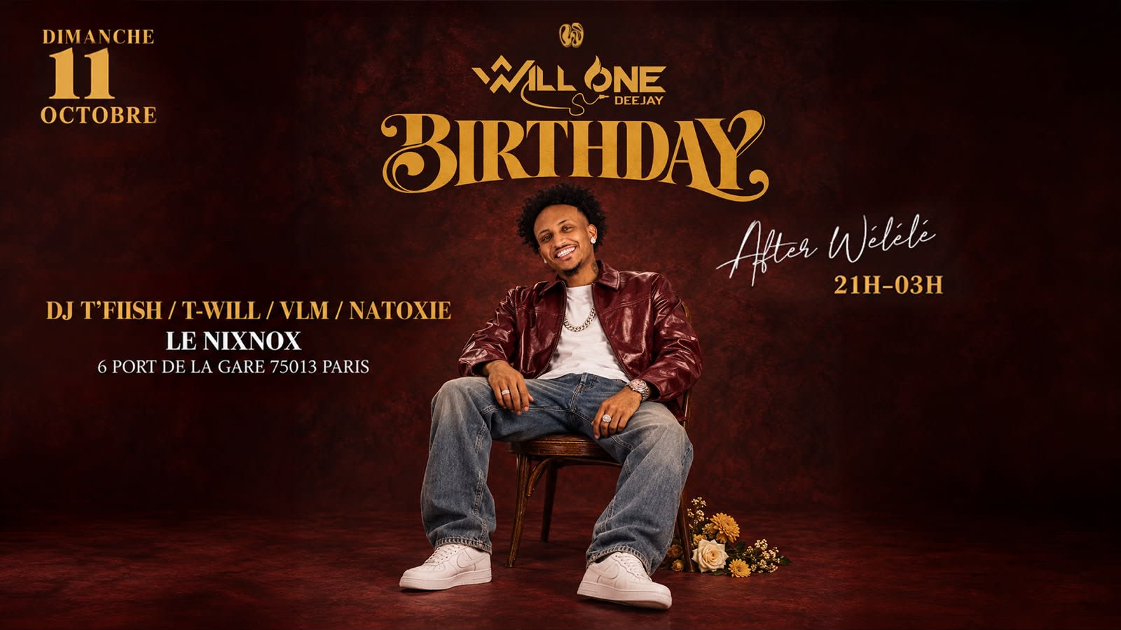 Dj Will'one Birthday - After Wélélé
