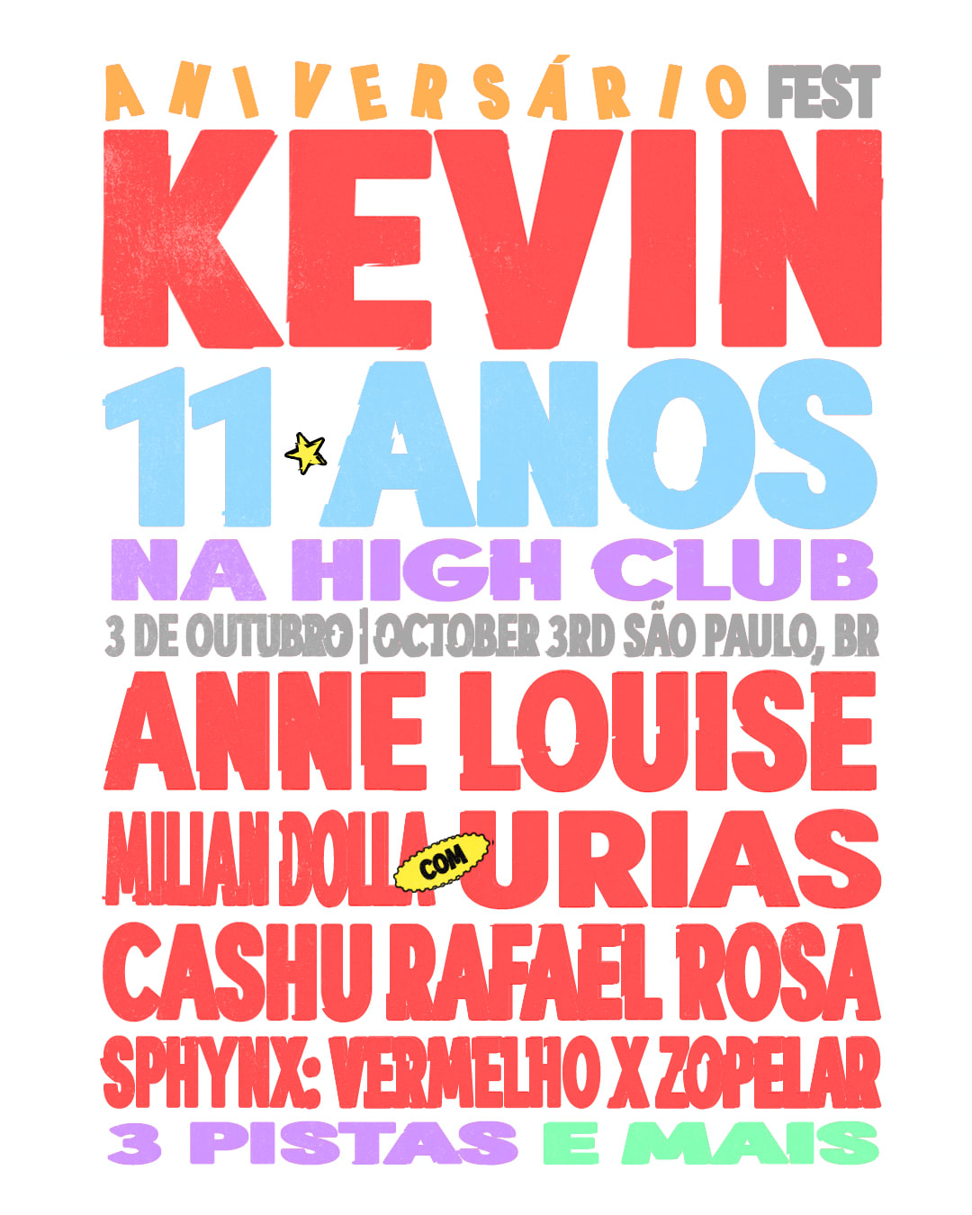 Kevin 11 Anos (Aniversário) C/ Anne Louise, Urias 3/10
