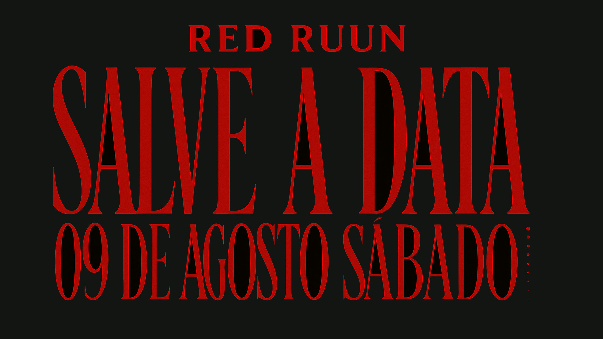 Red Ruun - Quinta Edição