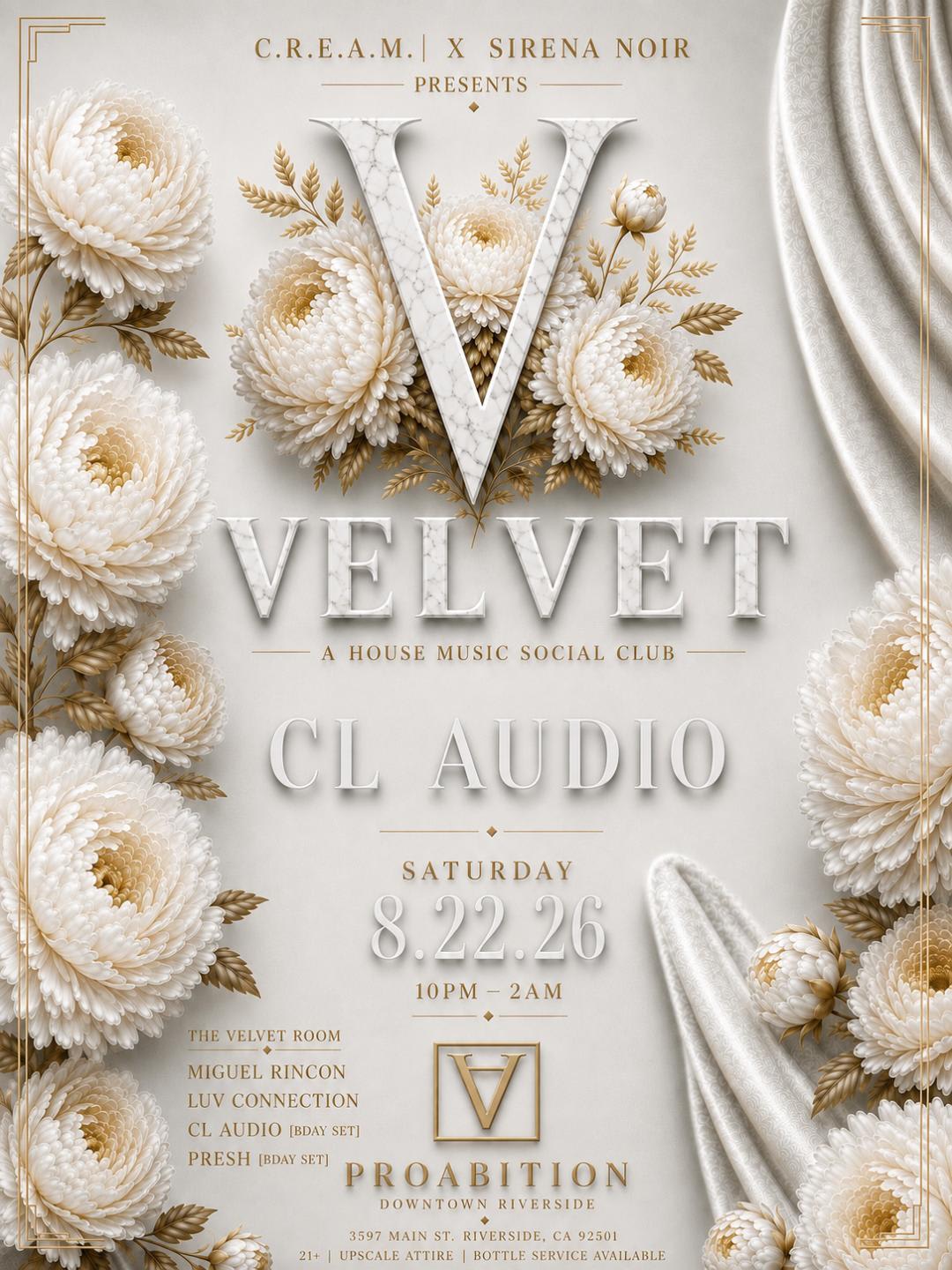 Velvet CL Audio
