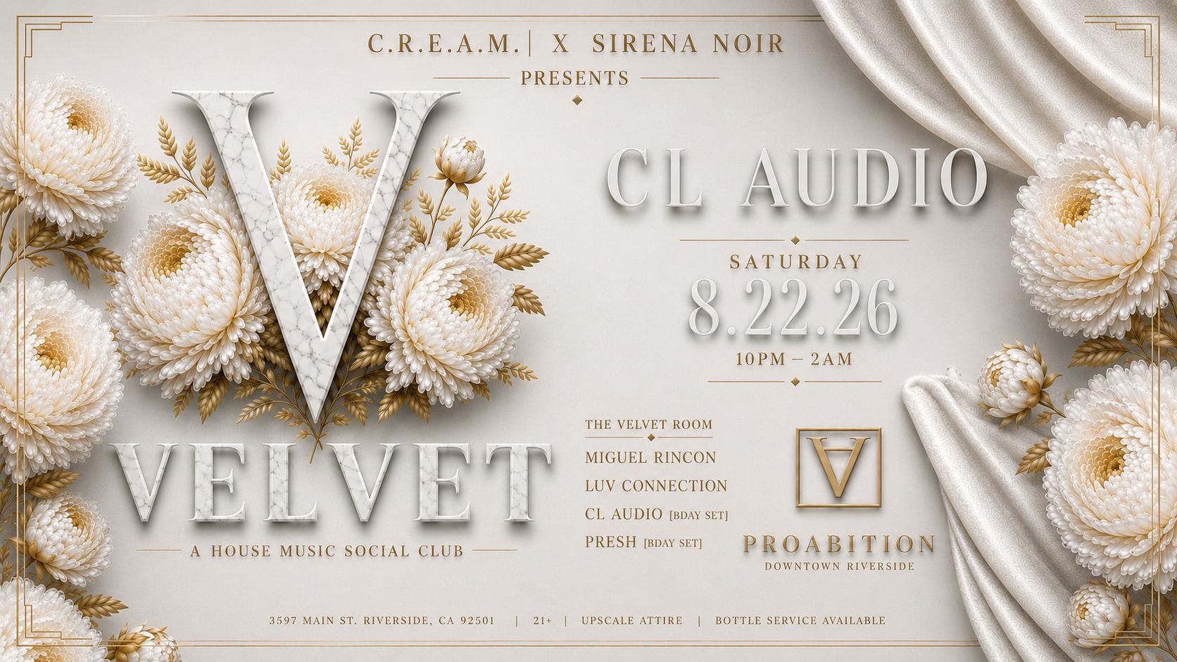 Velvet CL Audio