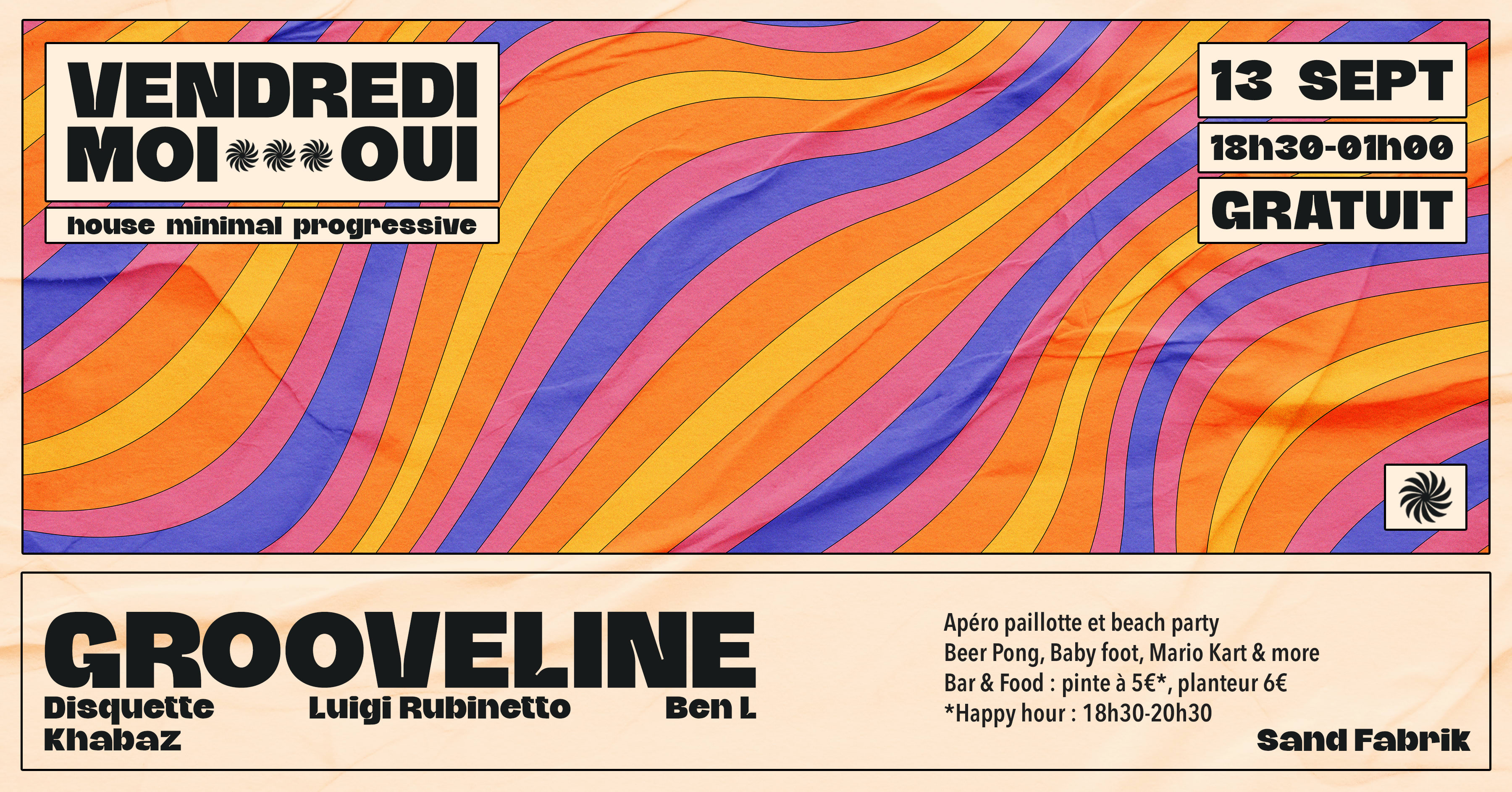 Vendredi Moi Oui W/ Grooveline