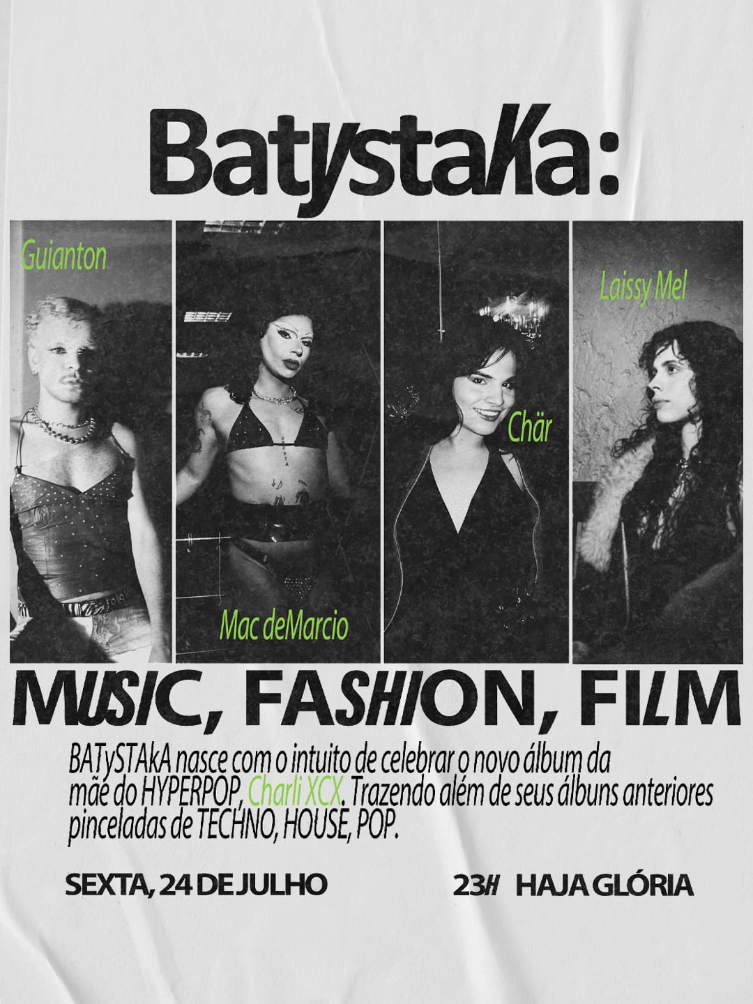 Batystaca: Music, Fashion, Film