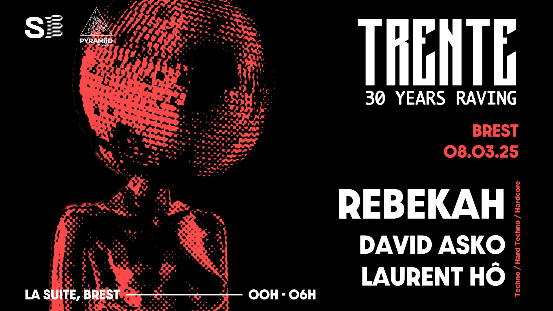 Trente Tour W Rebekah, David Asko, Laurent Ho | La Suite