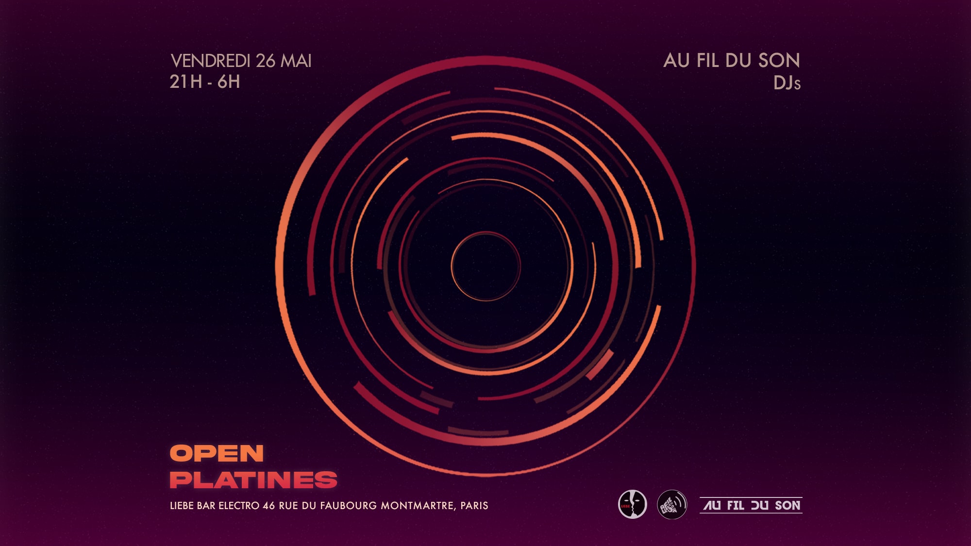 Dansez Au Fil Du Son Au Liebe #10 [Open Platines]