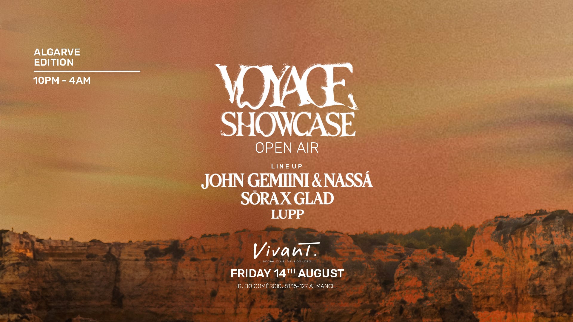 Voyage Showcase X Vivant - Algarve Edition