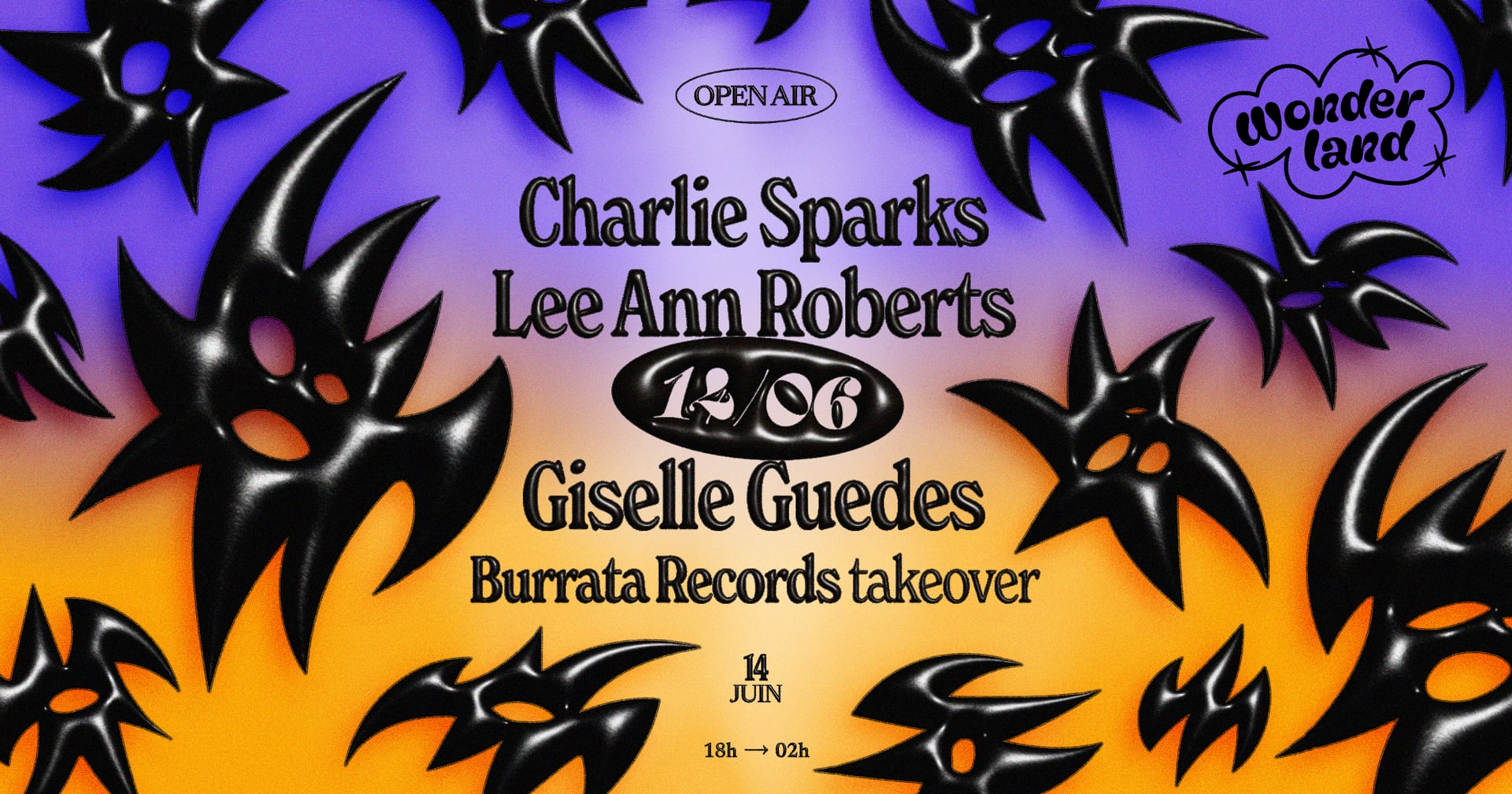 Wonderland Invite : Charlie Sparks  - Lee Ann Roberts