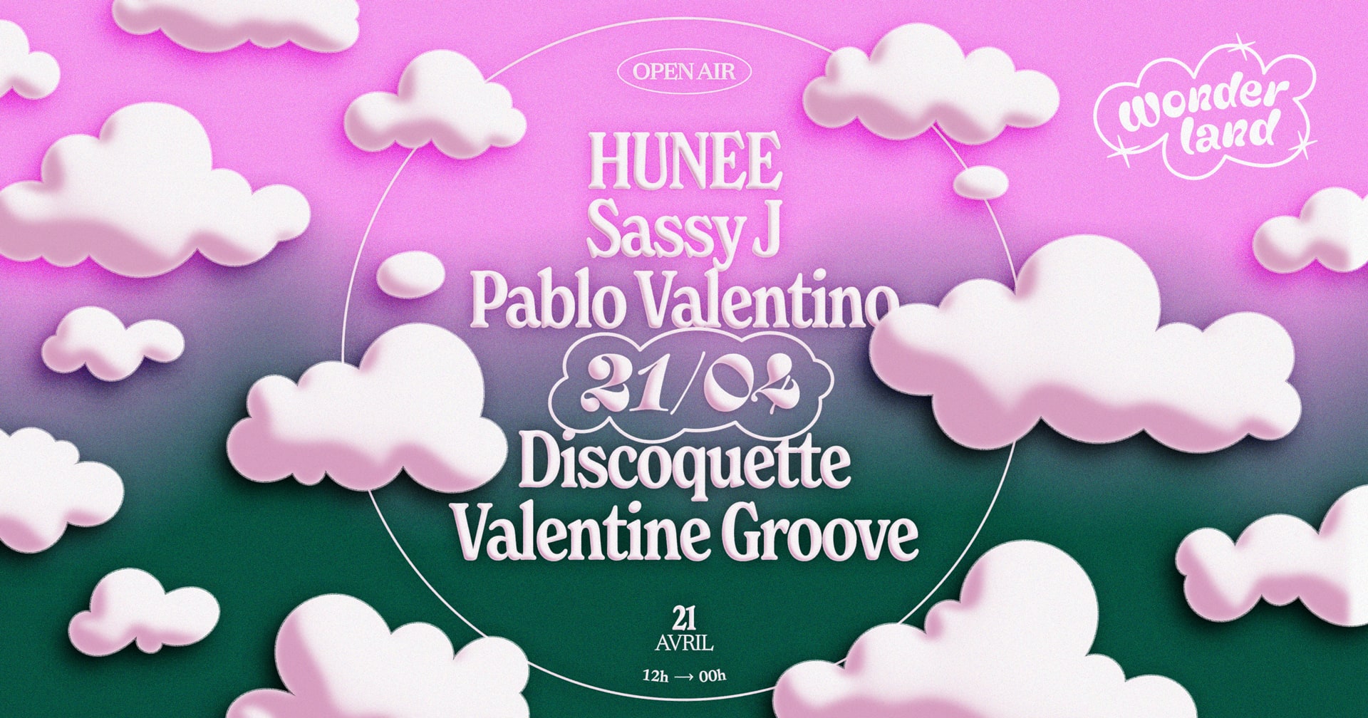 Wonderland Invite :  Hunee - Sassy J - Pablo Valentino