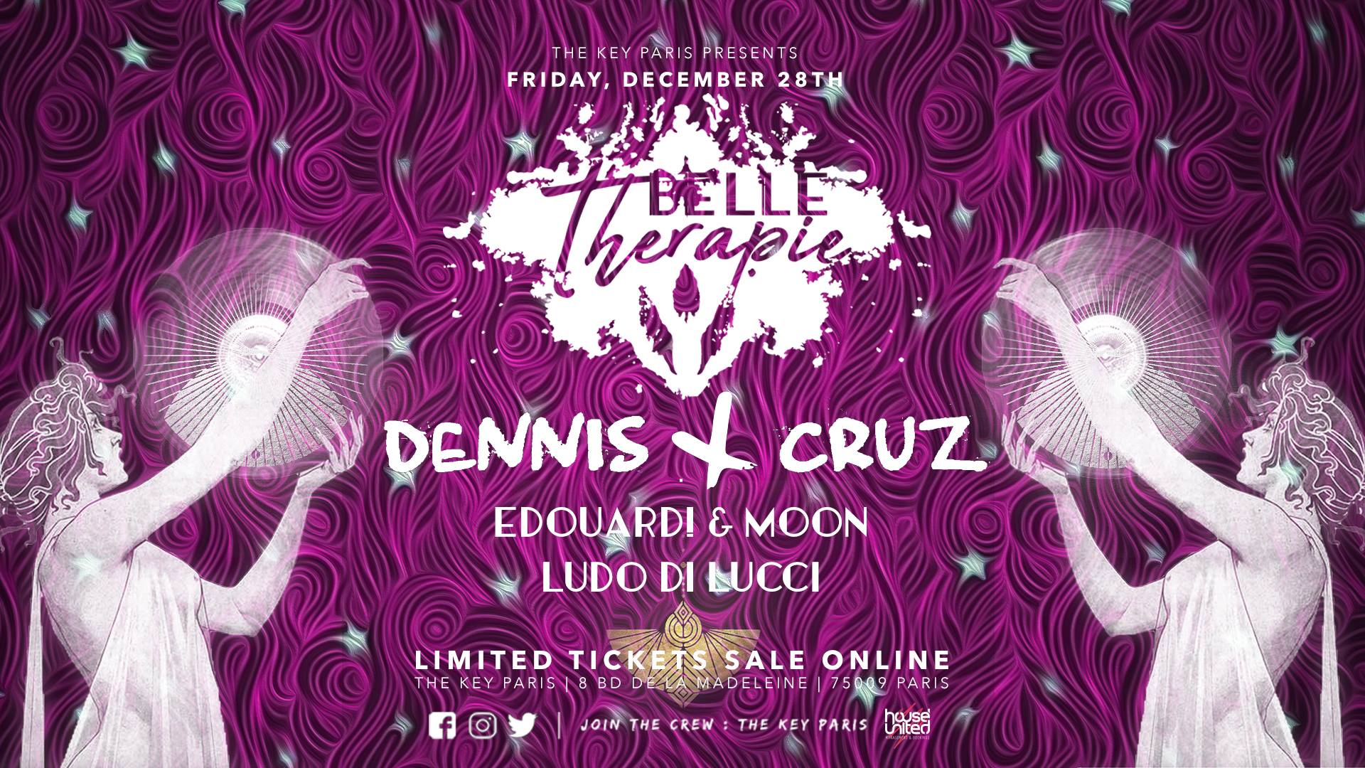 The Key X Belle Thérapie! : Dennis Cruz, E!& Moon, Ludo DI Lucci
