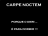 CARPE NOCTEM