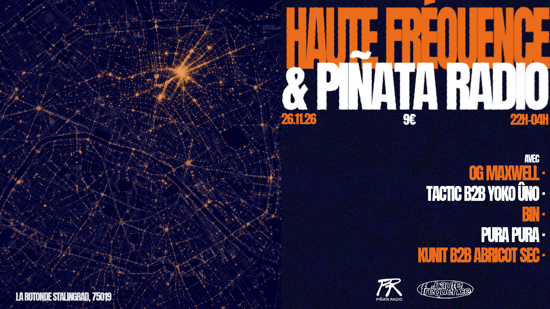 Haute Fréquence & Piñata Radio – Miniclub only